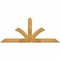 Ekena Millwork Richland Rough Sawn Timber Gable Bracket, Western Red Cedar, 60"W x 25"H x 2"D x 4"F, 10/12 Pitch GBW060X25X0204RIC00RWR - alternate 1